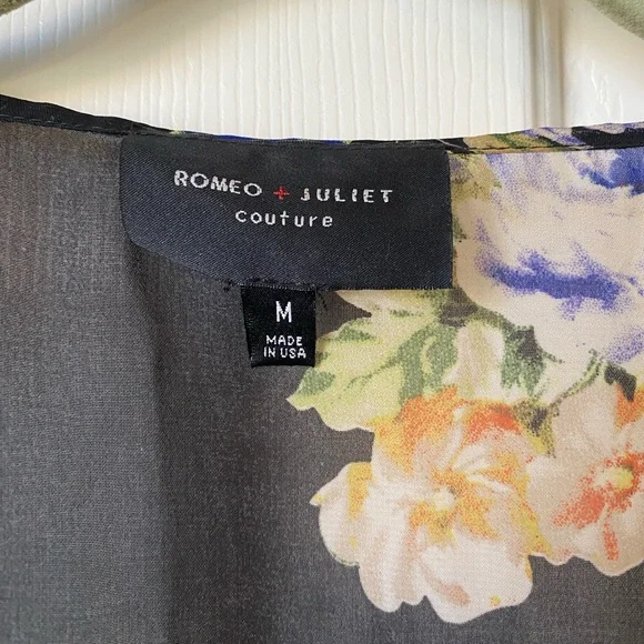 ROMEO + JULIET Couture kimono size M - Picture 4 of 6